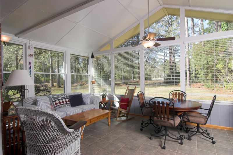 Spacious Sunroom Interior