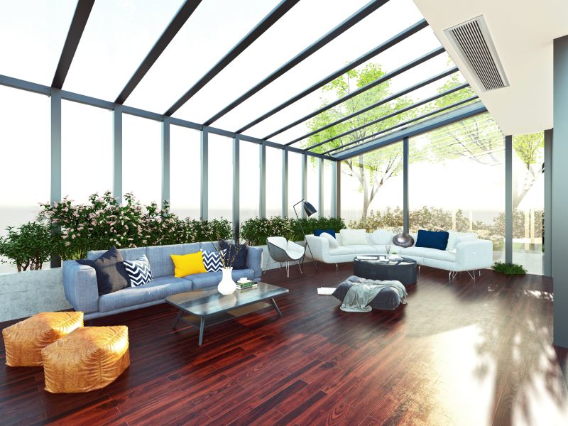 Sunroom with Scenic View